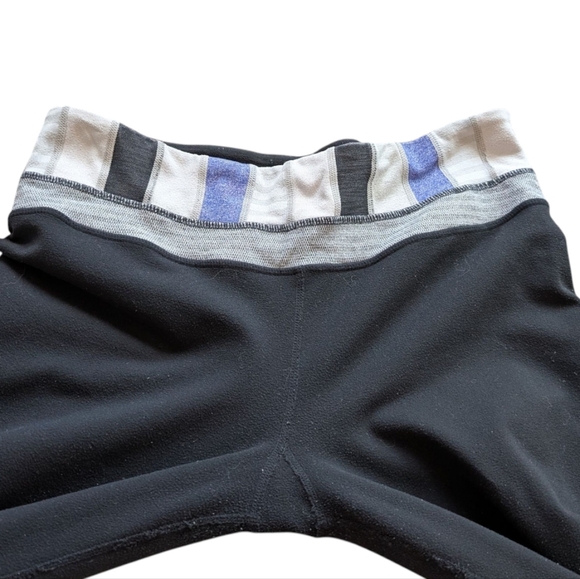 Lululemon Groove Pant  Yoga Active Womens 6 Reversible Black Quilting Rel 1/12 - Picture 8 of 16
